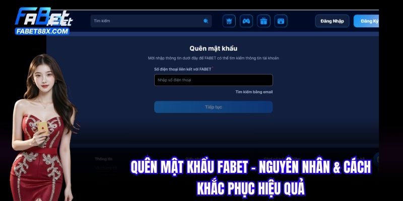 Quên Mật Khẩu FABET