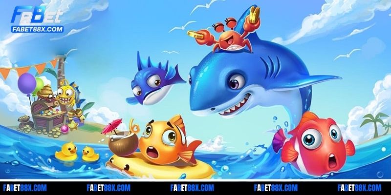 Tìm hiểu tổng quan về sảnh chơi bắn cá Fabet